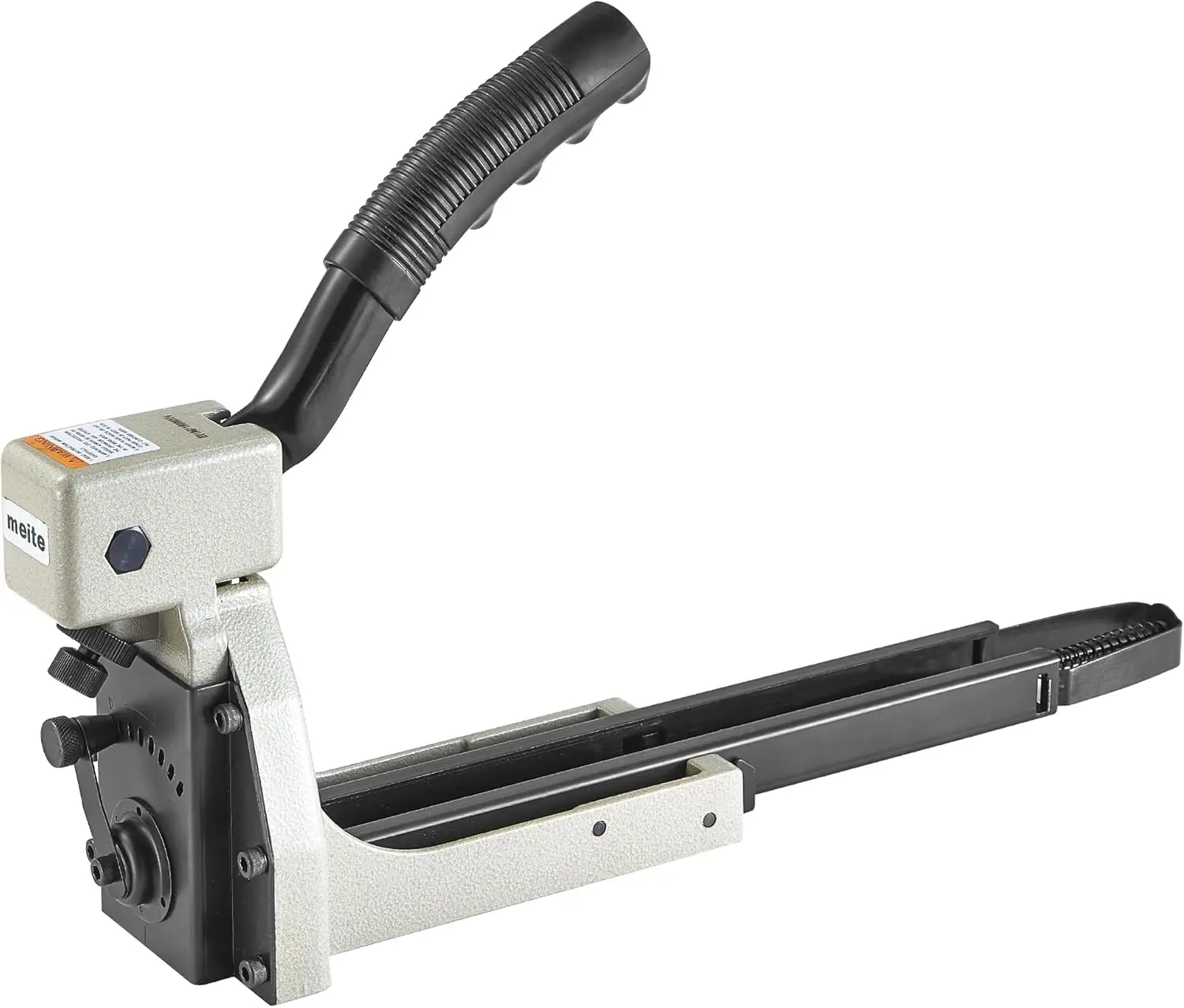Heavy Duty Manual Carton Stapler for Corrugated Boxes, 16 Gauge, Adjustable Depth 1-8mm, Uses 1-3/8" Crown Staples