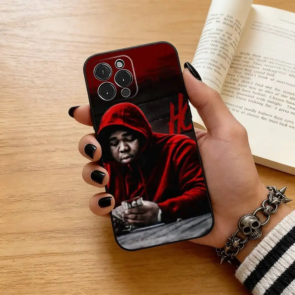 R-Rod W-Wave Rapper Phone Case For iPhone 17,16,15,14,13,12,11 Plus,Pro Max,XS,Soft Silicone Black Cover