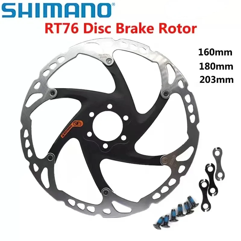 SHIMANO Disc Brake Rotor SM RT54 RT64 RT30 RT10 RT26 RT66 RT76 EM600 CENTER LOCK SUIT For Mountain Bikes Disc XT SLX DEORE MTB