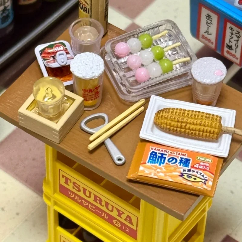 RE-MENT Miniature Fujimaru Liquor Shop Model Box Japanese Famous Liquor Specialty Store Fujimaru Hotel Blind Egg Collectible Toy