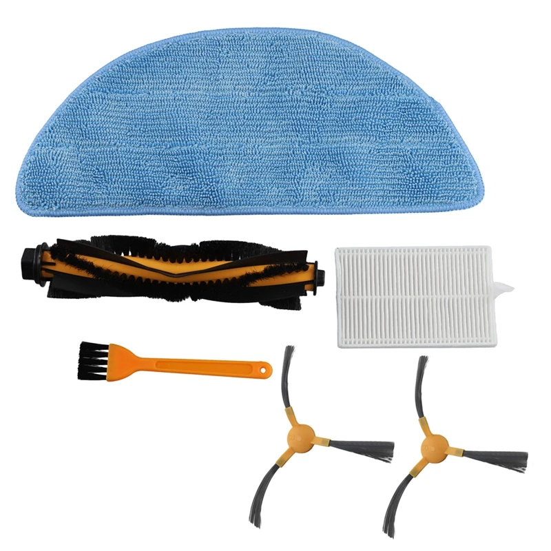 สำหรับ kabum 500สมาร์ท/700อะไหล่ทดแทนด้านข้างหลักแปรง HEPA กรองซับอุปกรณ์เสริมสำหรับผ้า