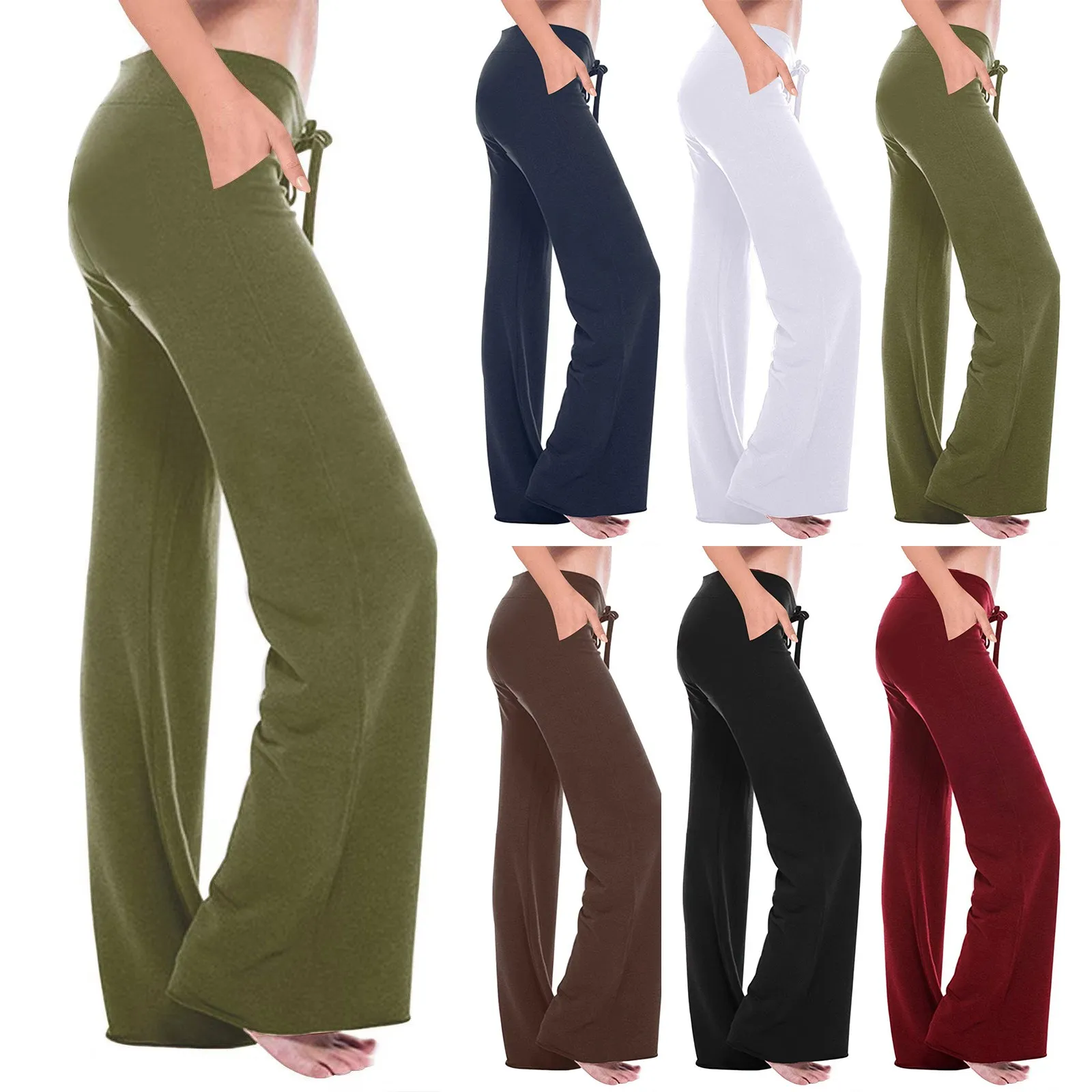 Schweiß gerade Bein Jogging hose lose Freizeit hose für Frauen Damen Baggy Pants Business Freizeit hose für Frauen zierlich