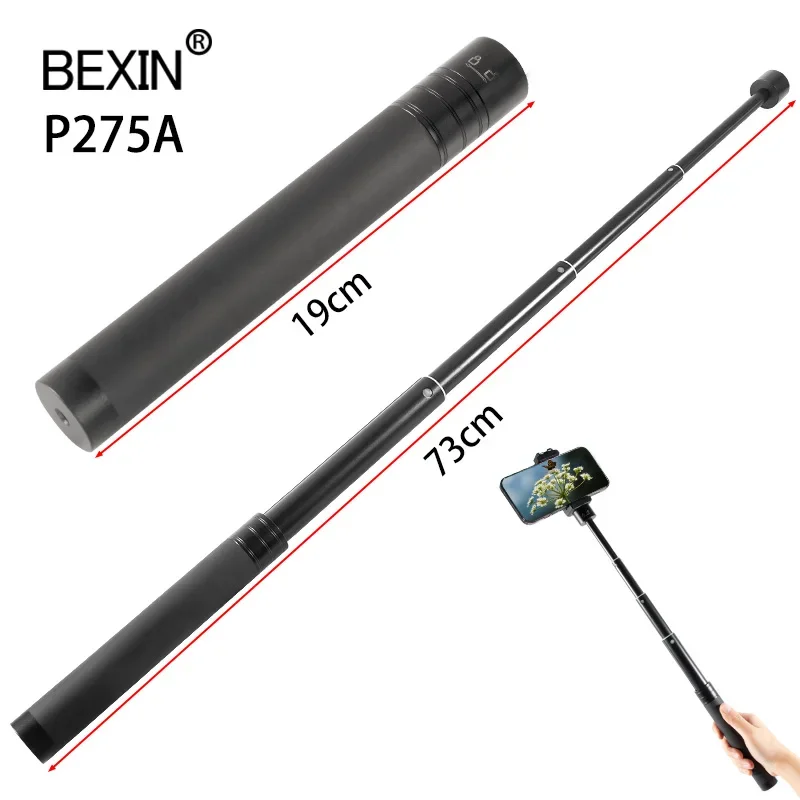 

BEXIN Suitable for Insta360 aluminum alloy extended version selfie tripod expansion bracket camera GoPro stability accessory