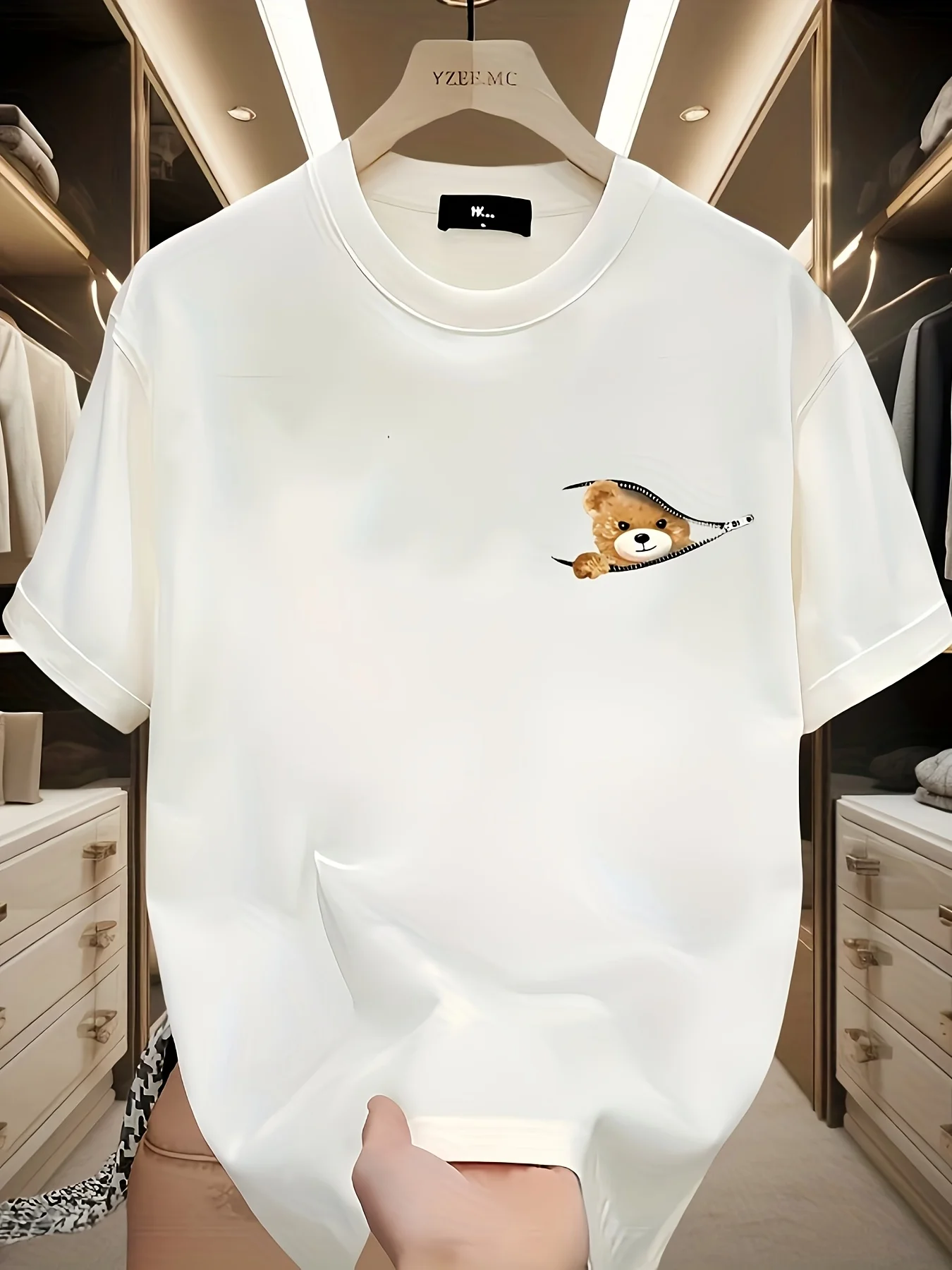 Men's summer 100 cotton fashionable casual loose solid color multi-color optional sports round neck short sleeved T-shirt top