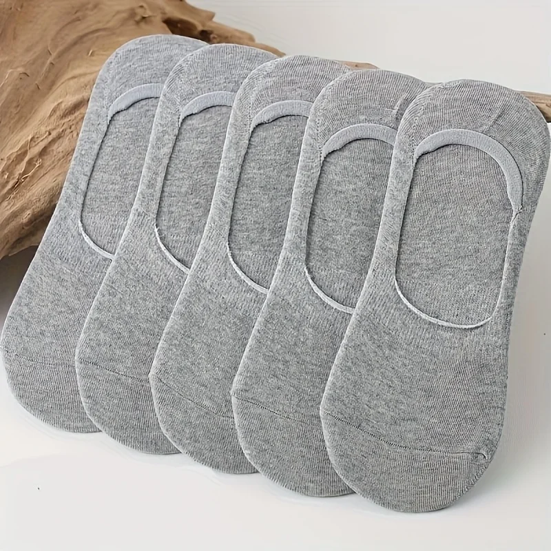 

No Show Socks 10-Pairs - Low Cut Invisible Liner Socks for Men & Women, Non Slip & Breathable for Loafers, Boat Shoes & Sneakers
