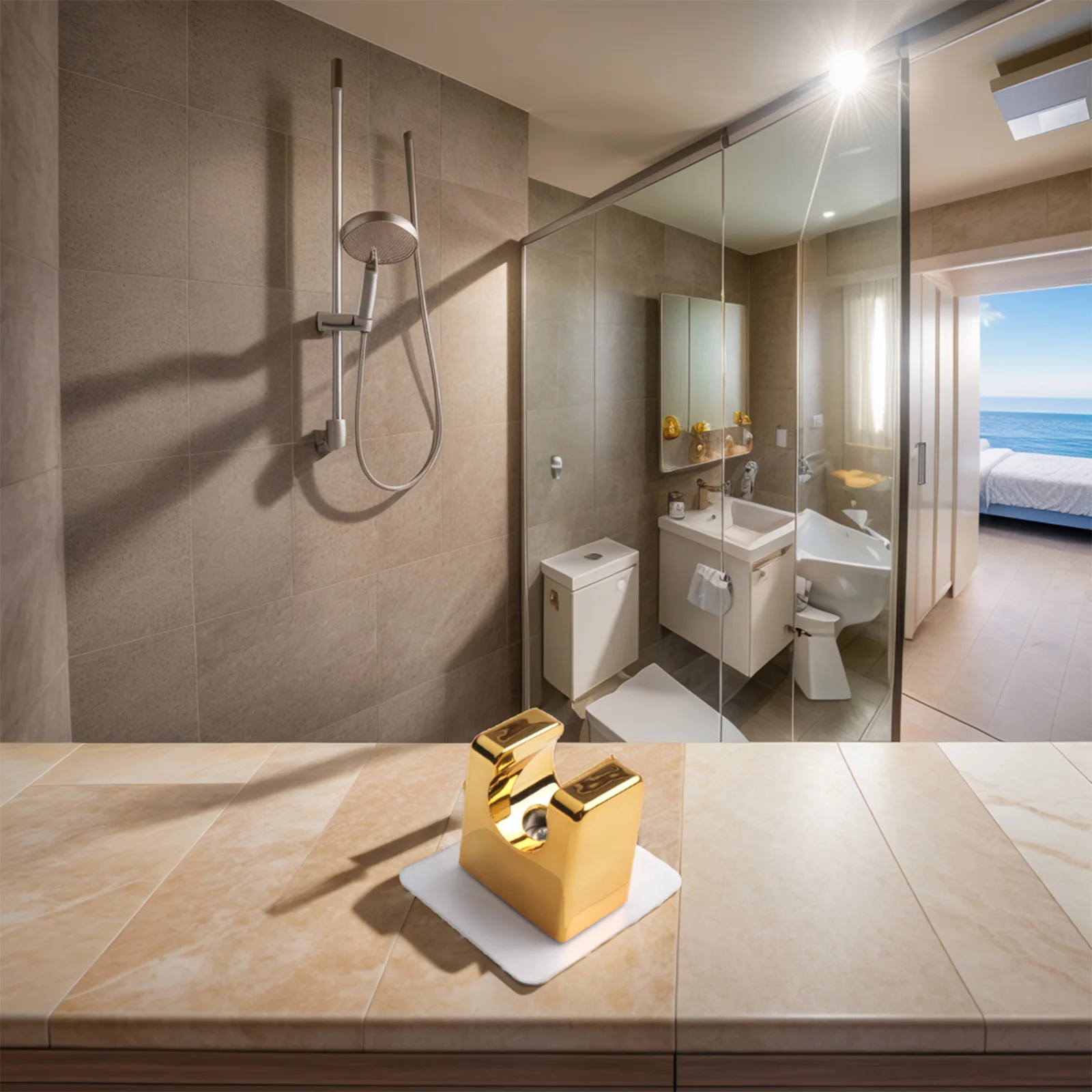 

1 шт. 6x5 см регулируемый держатель для душа ручной держатель для насадки для душа без перфоратора настенный кронштейн для ванной комнаты крепежные аксессуары