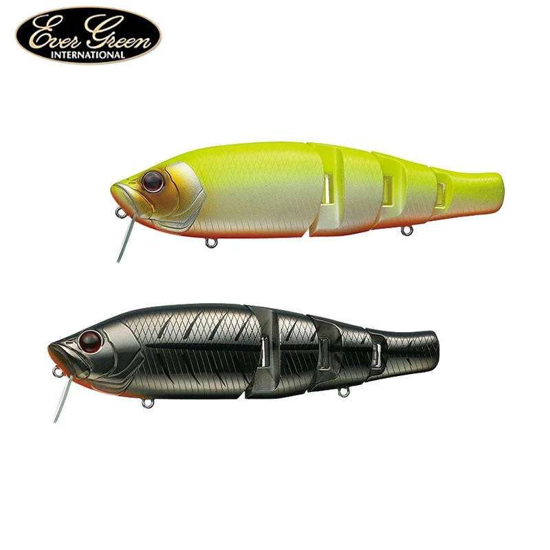 

EVERGREEN ROYAL FLASH Jr. Hard Baits Swimbaits 33g 130mm Floating Four-jointed Fish Fake Bait Bionic Bait Artificial Bait Japan