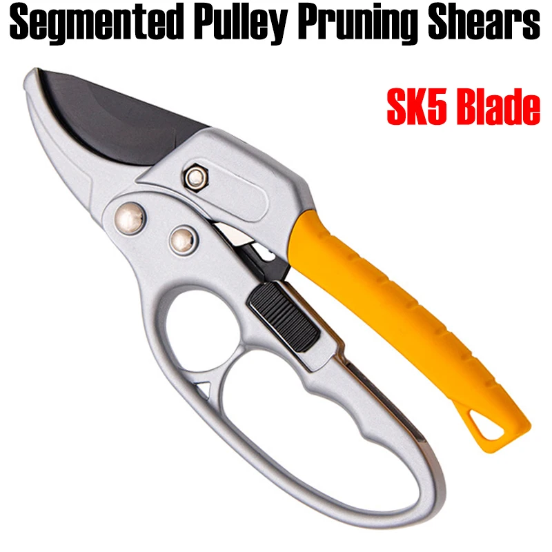 

Garden Pruning Shears Labor-saving Pulley Shears SK5Blade Scissors Cutting Flowers Trees Hedges Cutting Plants Garden Hand Tools