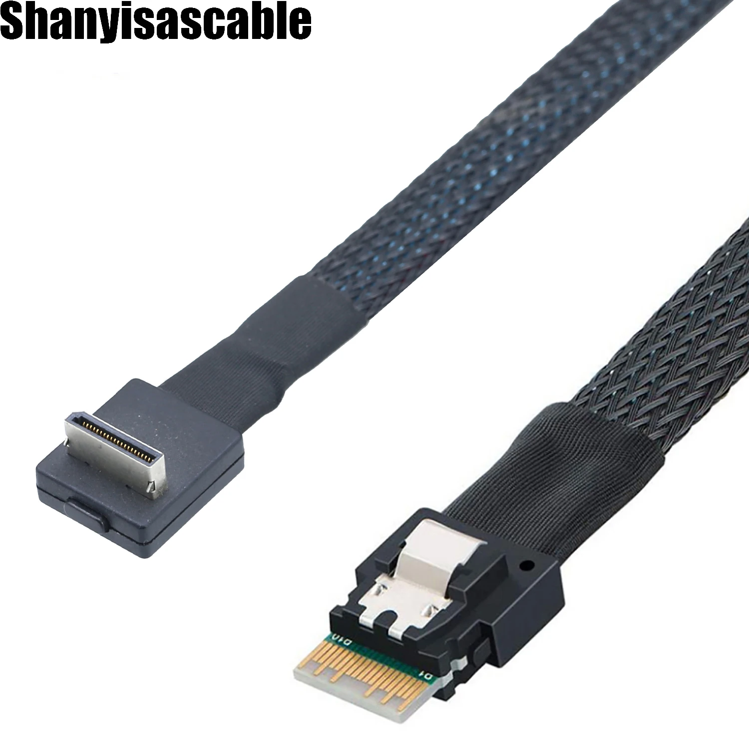 cabo-de-conexao-pcie-ssd-oculink-sff8611-4i-para-slimline-sff8654-4i-38-pinos-macho-de-90-graus