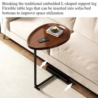 Bedside table removable small table simple household bedroom bedside shelf living room Internet celebrity mini sofa side few 2