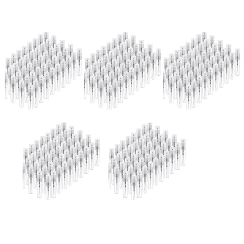 ABWZ-250 Pcs Disposable Perfume Atomizer, Clear Plastic Spray Bottle Portable Fragrance Spray Bottle - 3Ml