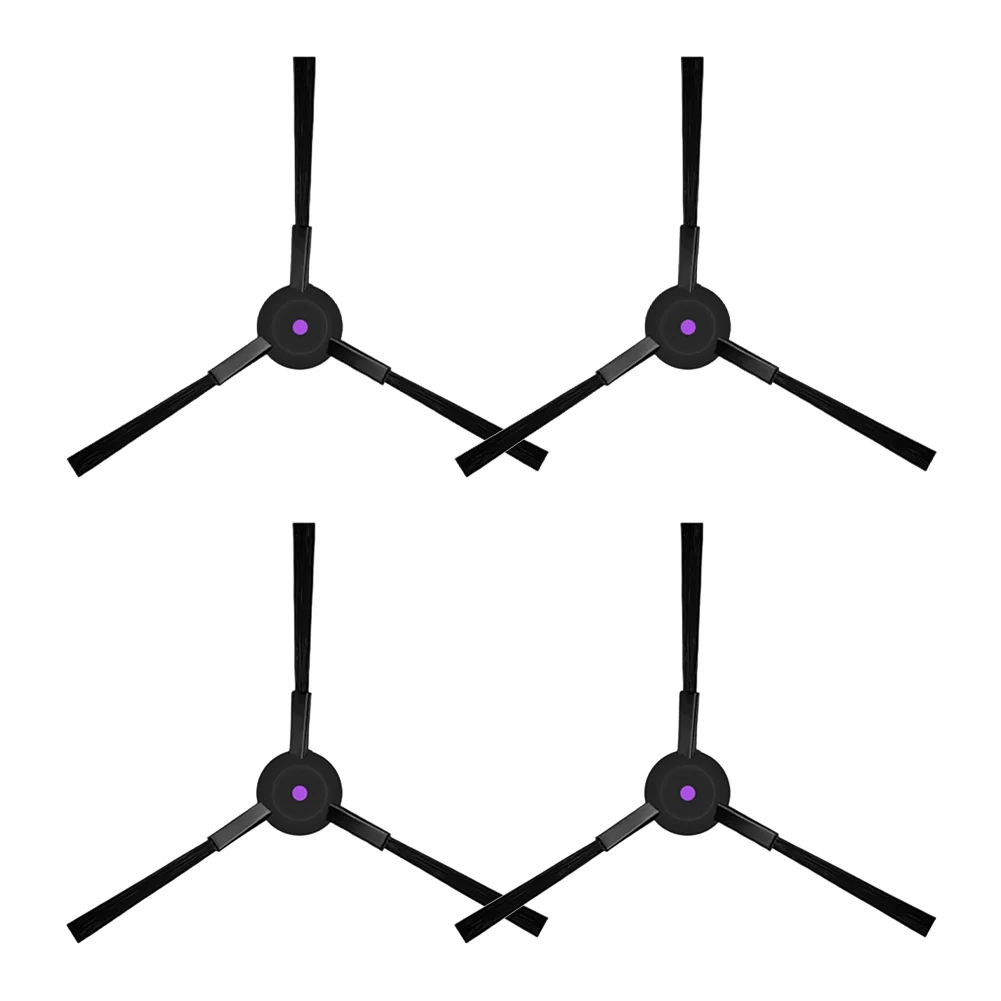 F10/4 Uds. Cepillo Lateral de repuesto de plástico + nailon limpieza eficiente de esquinas para JONR para T5 Pro accesorios de piezas de Robot aspirador