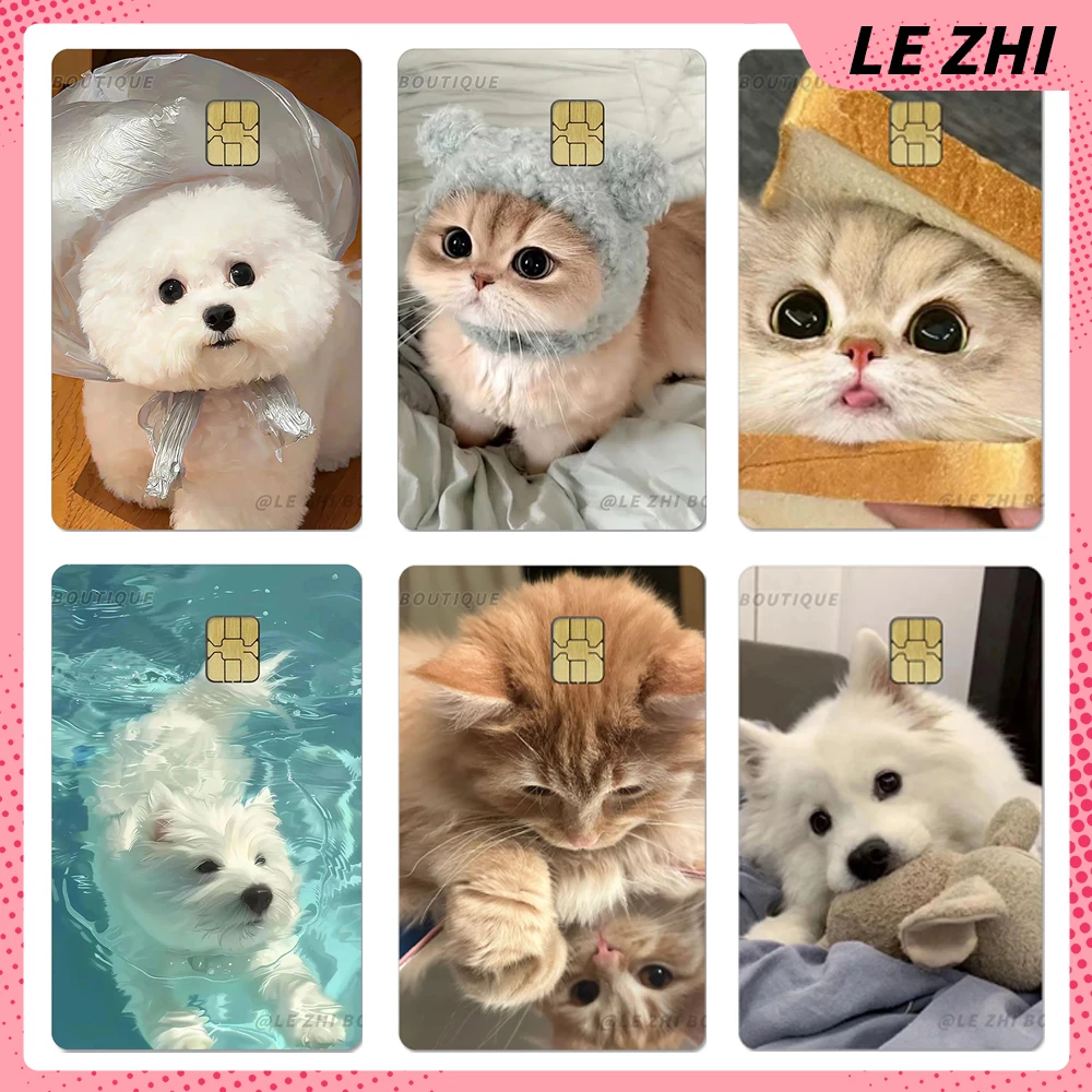 

1Pc Lovely Shining Rainbow Star Love Protective Film Skin Sticker Cat Dog Diy Credit Card Debit Bank Card Waterproof Sticker