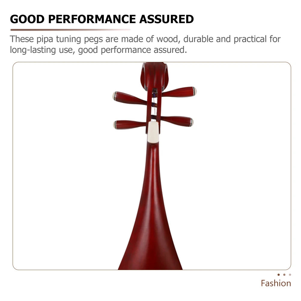 

Pipa Shaft Hardwood Tuning Pegs For Chinese Aldult Mechanisms Musical Accessories