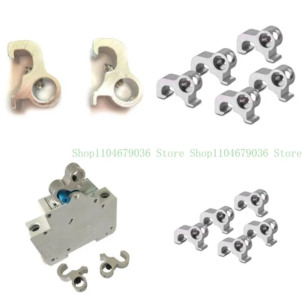

652F 5pcs MCB блокировка блокировки Мощность выключения выключателя MCB.
