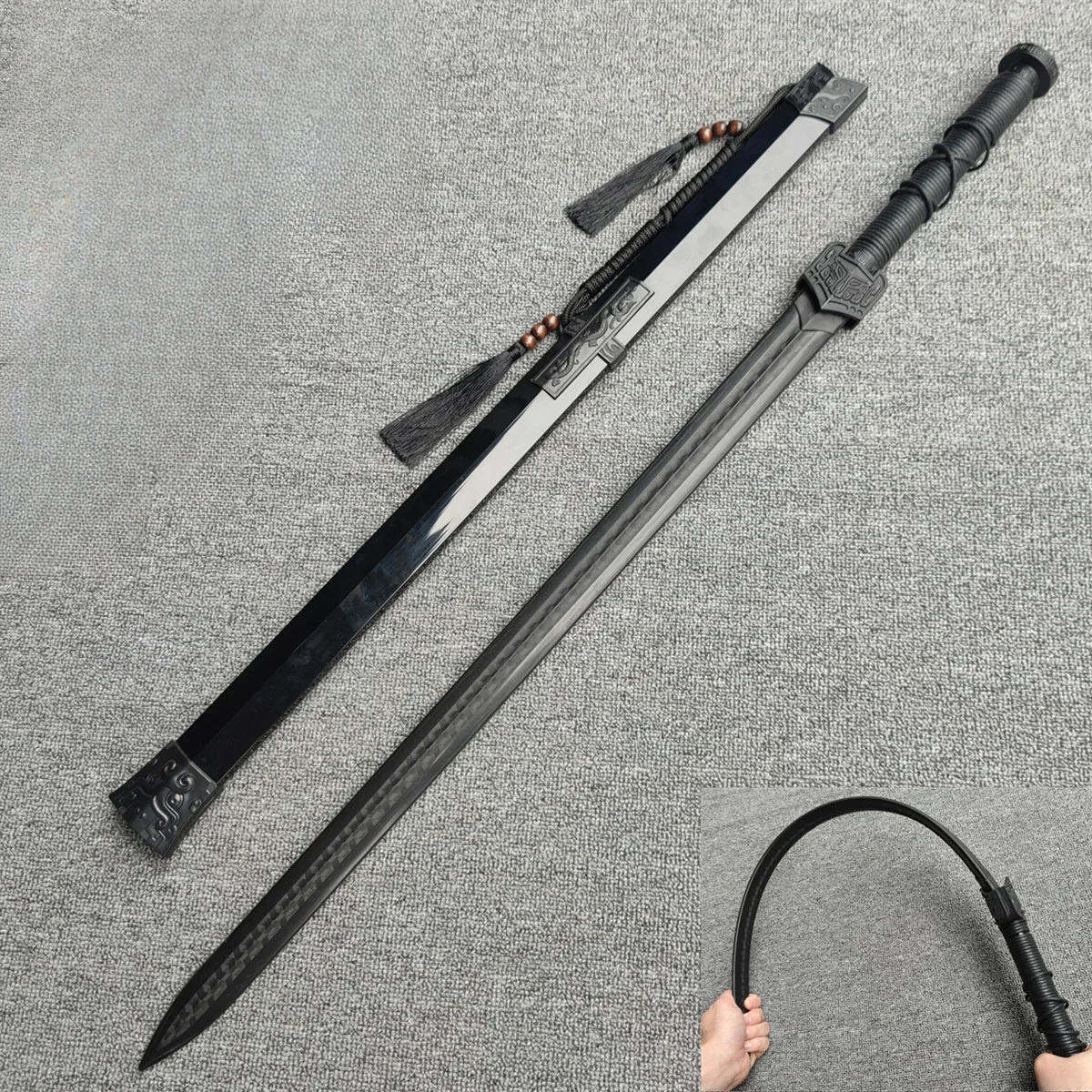 

Plastic Sword Black