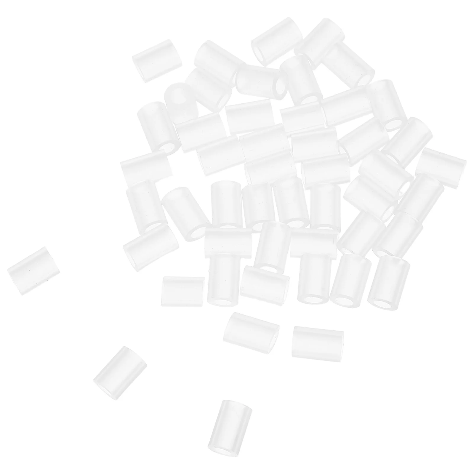 

50Pcs Guitar Pickup Rubber Mounting Tubing 10x0.7mm Flexible Sleeve for Easy Installation and Performance Enhancement