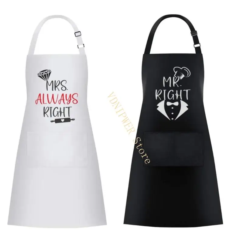 

Соответствующая пара фартуков MS MS Design Cooln Cooking Регулируемая галстуки Polyester D08E