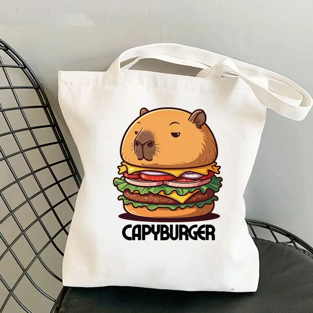 Capybara tote bag shopping personnalisable bolsas de tela shopper femme