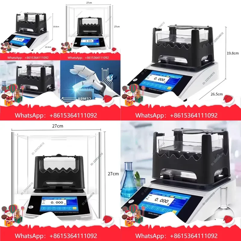 Widely Applied Cost for Digital Density Meter Precious Metals Gold Automatic Solid Density Detector effective，1pc