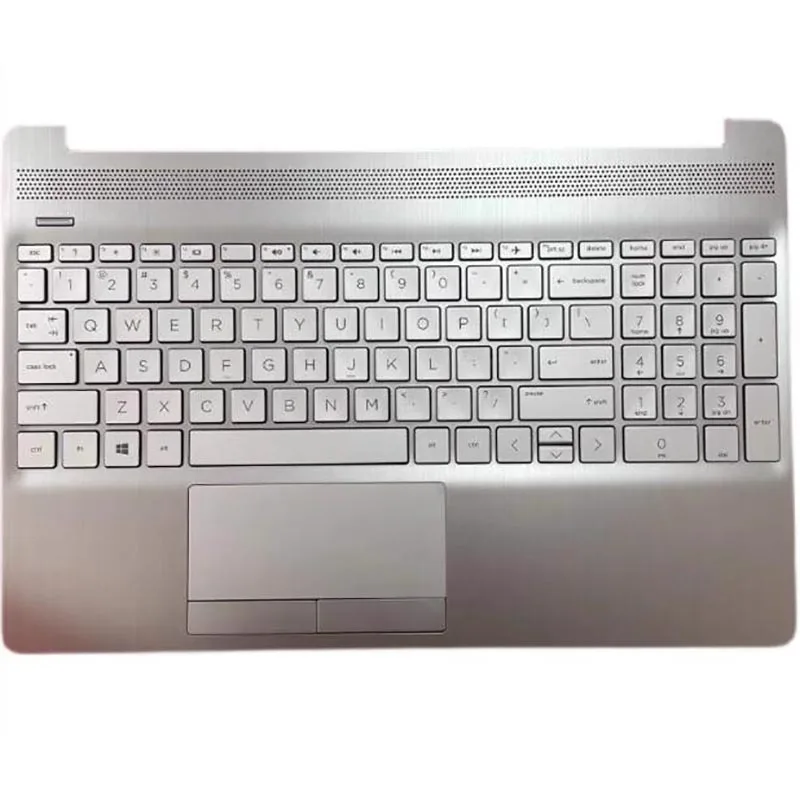 L52023-001 Silver Brand New Original Laptop Top Cover Upper Case for HP 15S DU DY DW TPN-C139