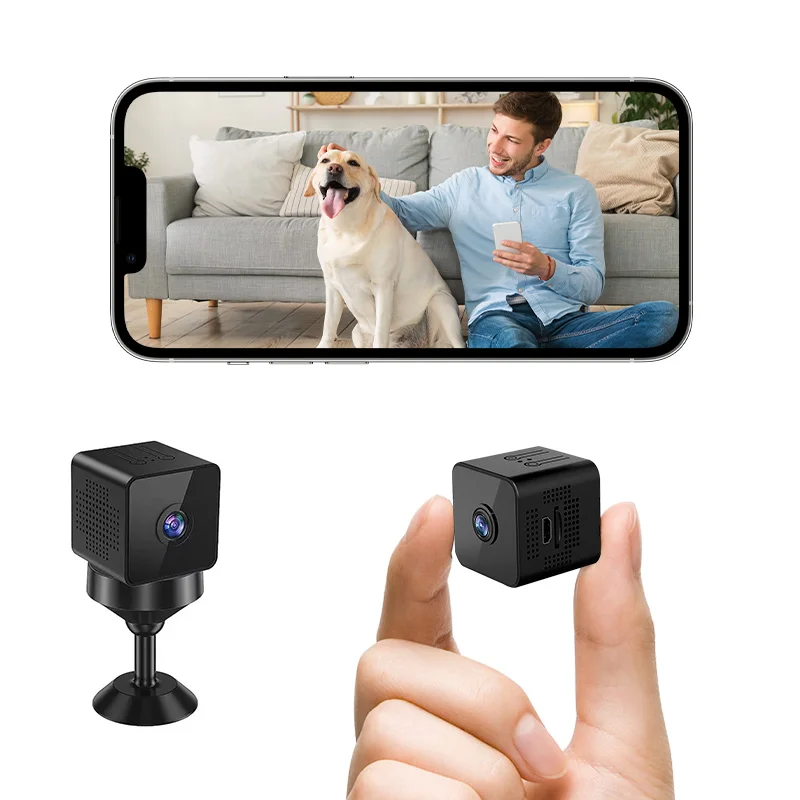 X1 Mini Wifi Camera 2 Million HD Night Vision Remote Control Infrared Monitoring Security Mini  Camera Wireless 1080p Camera