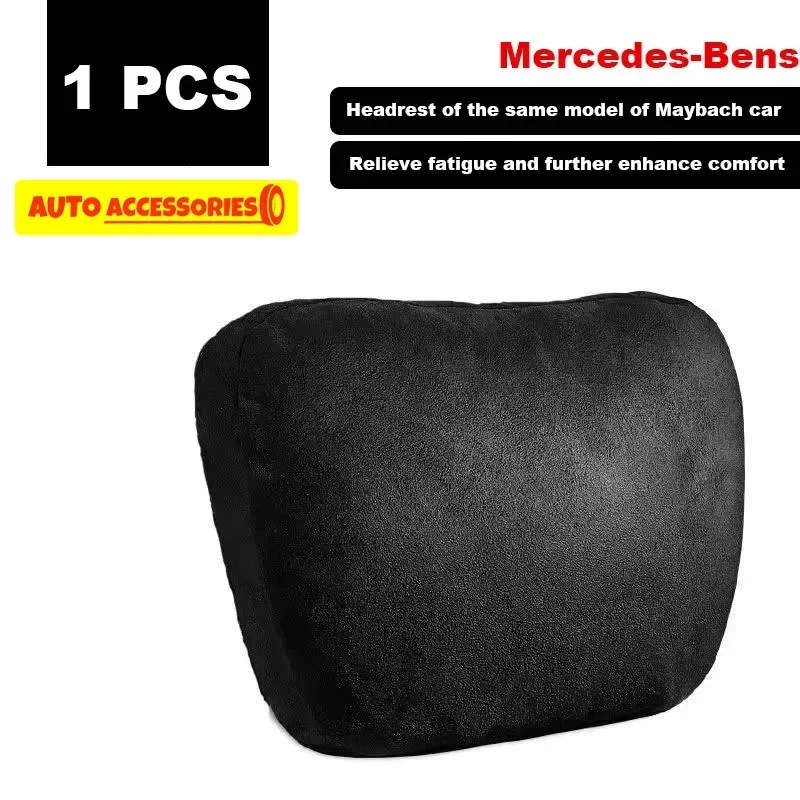 2PCS Auto Kopfstütze Nackenstütze Sitz/Maybach Design S Klasse Weiche Universal Einstellbare Auto Kissen Nackenstütze Kissen hohe Qualität
