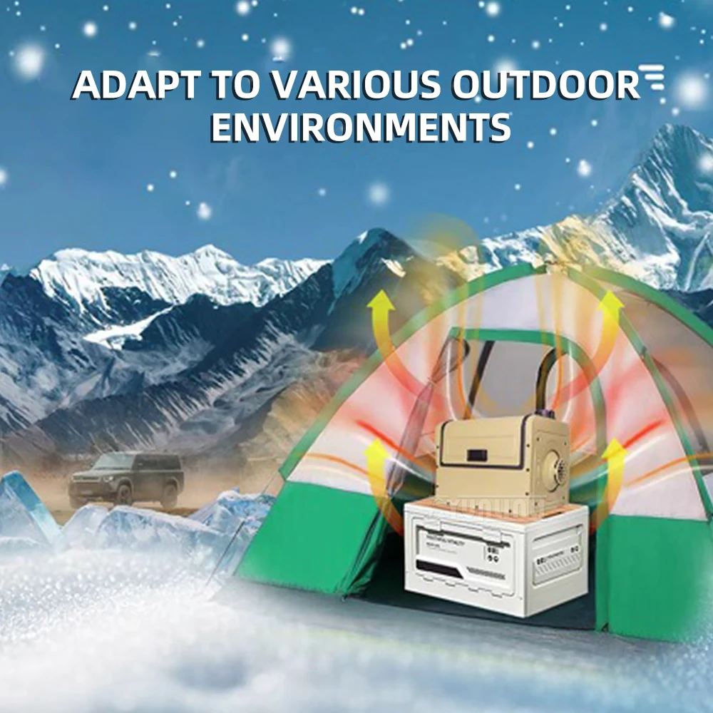 

Outdoor camping stove Portable self-generating heater