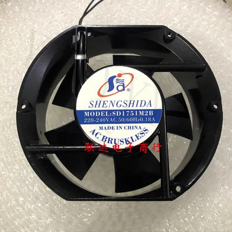 

Y+ FOR SHENGSHIDA SD1751M2B 0.18A AC220v-240V 17251 17CM AC Cooling Fan