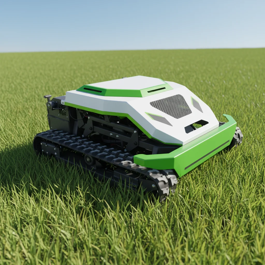 

Remote Control Mower Crawler Tracked All Terrain Grass Cutting Equipment for Garden Yard