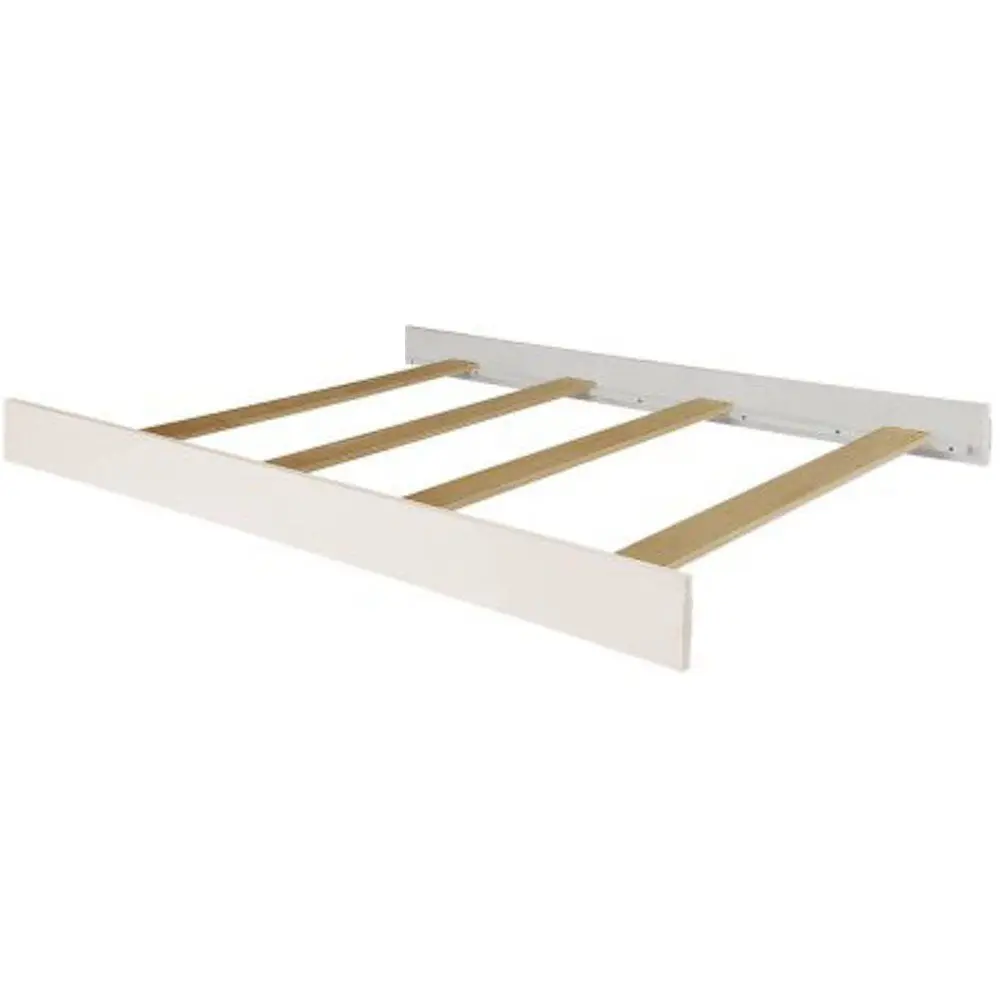 

Full-Size Conversion Kit for Solid Wood Cribs - Toddler to Adult Bed Rails - Nursery Furniture (White)