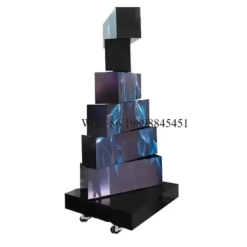 WMWMNU Double-Sided Customization Rotating Ten-layer Design Multi-scenario Application GOB COB SMD Smart Creativity LED