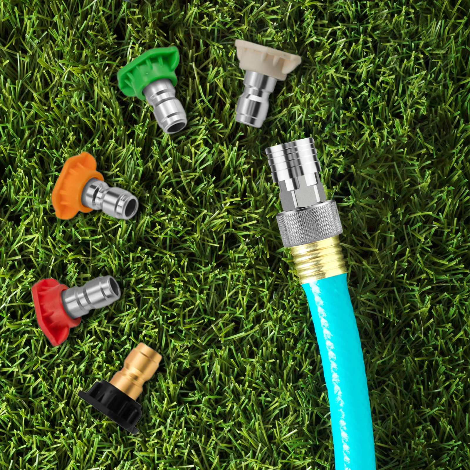 

Адаптер для садового шланга к мини-мойке высокого давления, насадка для мойки автомобилей и насадка для шланга для мойки автомобилей и уборки на улице