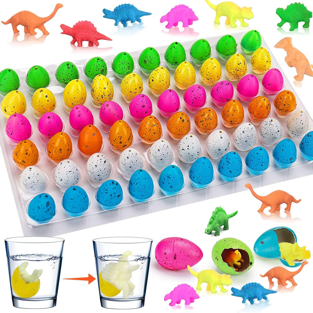 Mini Dinosaur Eggs 2x3cm Soak in Water to Expand Hatching Breaking Shells Children Early Education Toys Growth Cognition TMZ