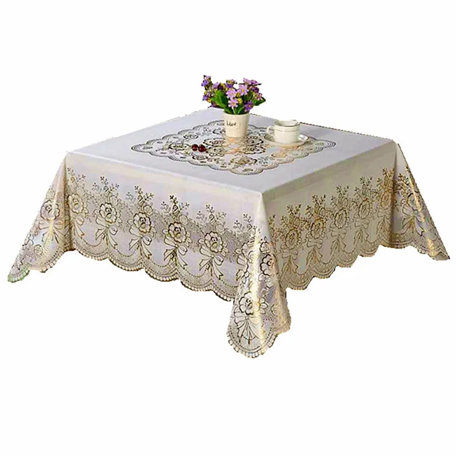 Waterproof and Oil-Proof Table Cover, Home Table Mat, High-End Sense Tablecloth, Wash-Free