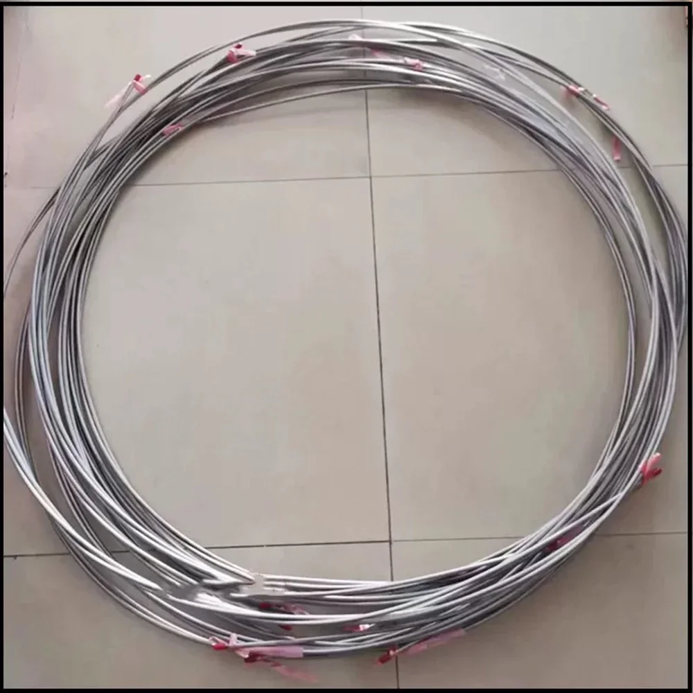 Supplier 6Metres 1/4 High Pressure Pipe With Thread With Collar 400077-3 Water Jet Cutting Head 6.35mm Thread 6m 1/4''OD HP Tube