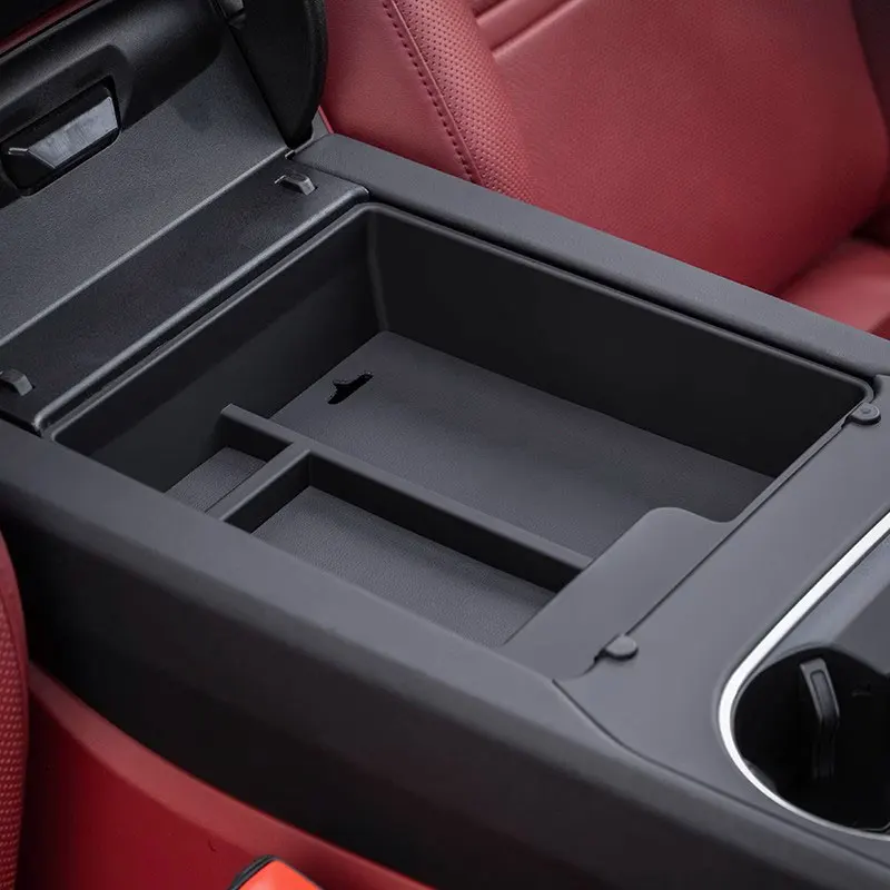 

Car Door Storage Box Center Console Armrest Box Organizer Tray Interior Accessories for Porsche Cayenne 92A 9YA 2011-2024 Macan