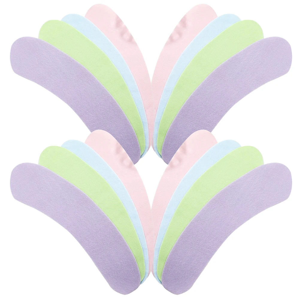 

Veemoon Toilet Seat Cushion Warmer 8 Pairs Adhesive Trim to Fit Reusable Washable Soft Pads for Winter Comfort