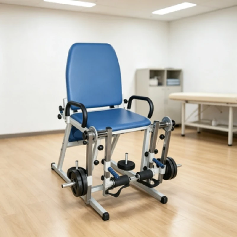 Quadriceps Rehabilitation Training Chair Leg Exercise Machine Knee Joint Muscle Strength Training Equipment for Home Therapy