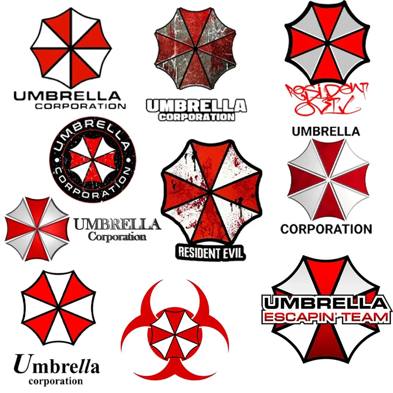 Umbrella Corporation Game Logo Car Vinyl Sticker Creative JDM Special Tactics Rescue Service Decoration Decal