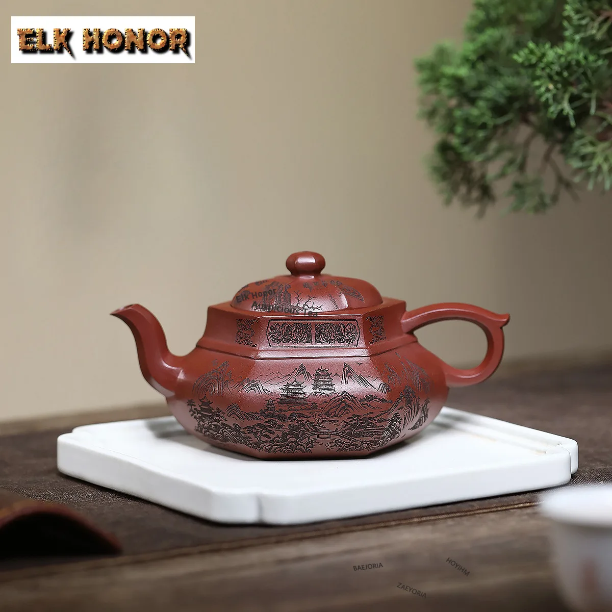 

290ml Yixing Purple Clay Teapots Master Handmade Jun De Pot Raw Ore Downhill Mud Tea Infuser Kettle Chinese Zisha Tea Set Gift
