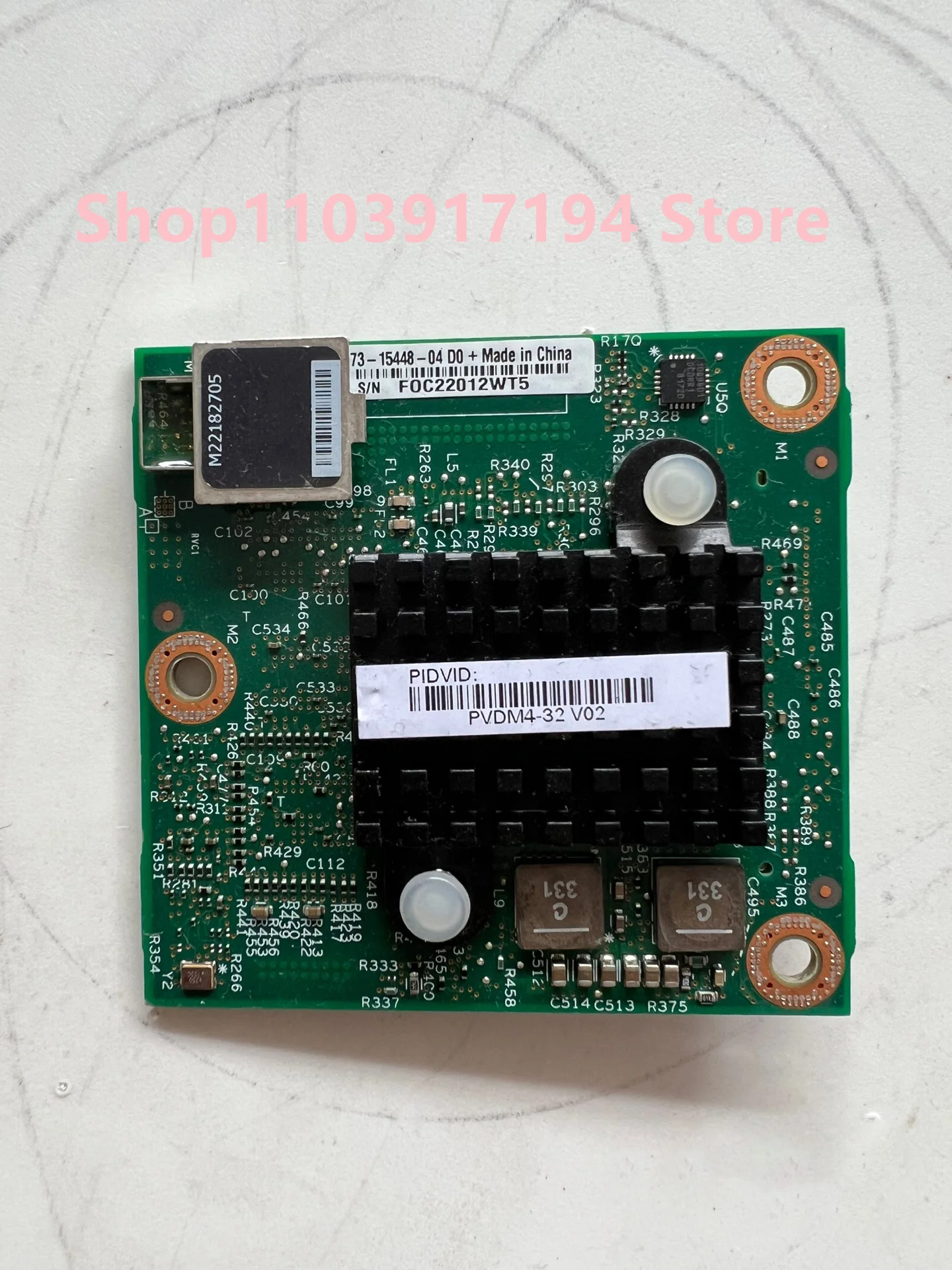 

PVDM4-32 Router voice bar module