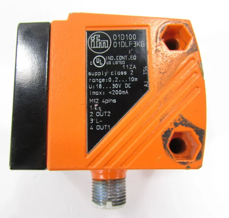 IFM Laser Distance and Measurement Sensor 01D100-01DLF3KG