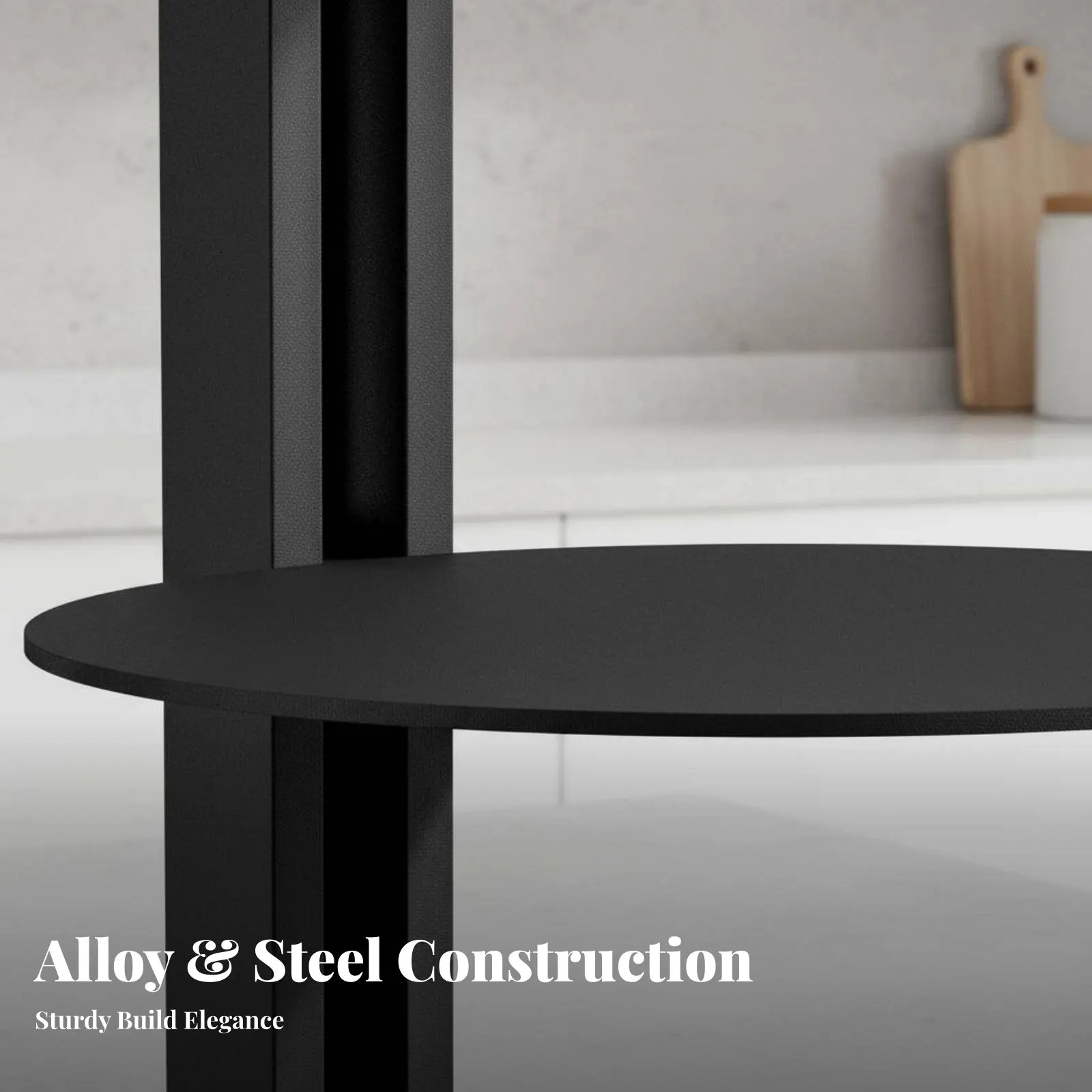 

Регулируемая многоуровневая подставка для кастрюль, экономящая место, прочная, с противоскользящим дизайном, для семей.