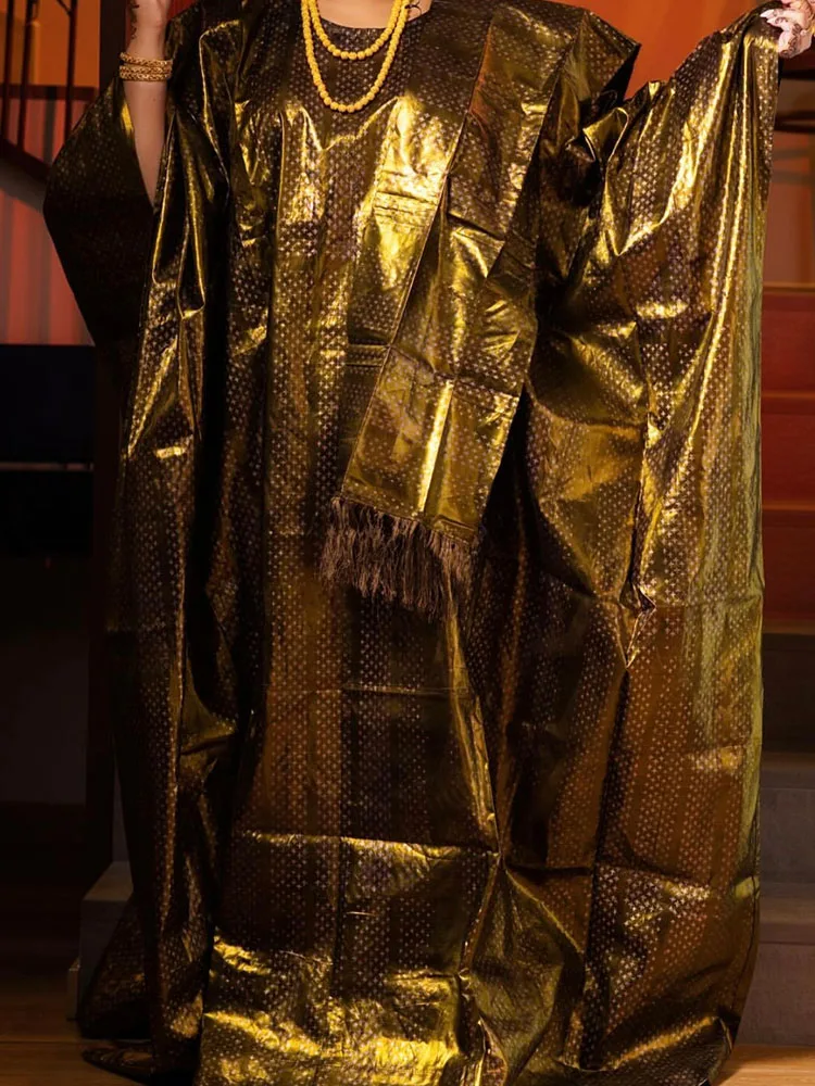 African Elegant Printed Robe: Evening Birthday Classic Style Custom New Plus Size All Season Wear