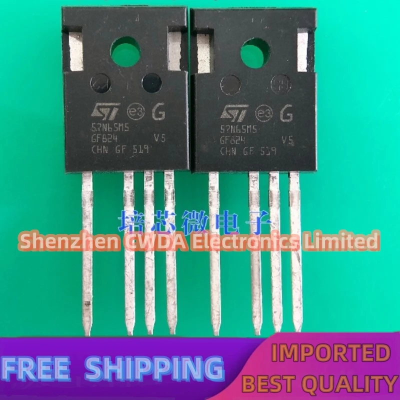 

10PCS-20PCS 57N65M5 STW57N65M5 57A 650V MOSTO-247-4 In Stock Can Be Purchased