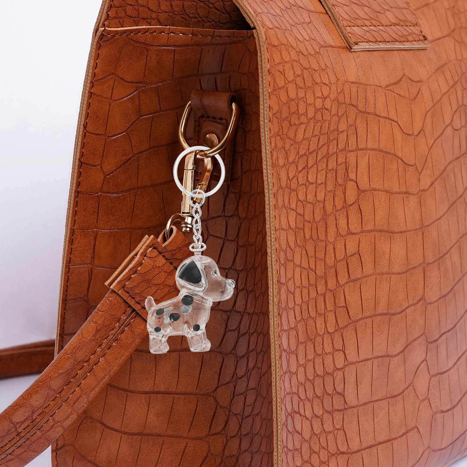 

Gashes Hair Storage Bottle Dog Charms Accessories Keepsake Keychain Shell