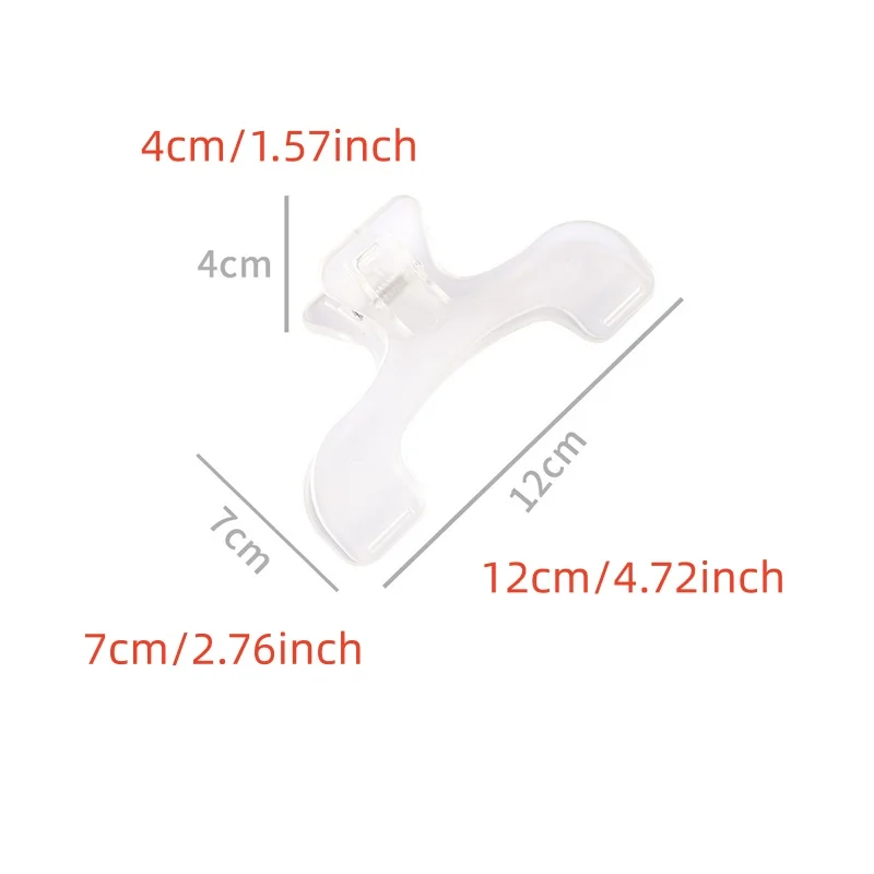 مشبك كتب، مشبك قراءة، ملحقات مكتب Kawaii ثابتة لمنع تحول الصفحة، مشابك مجلد شفافة بلوري #6