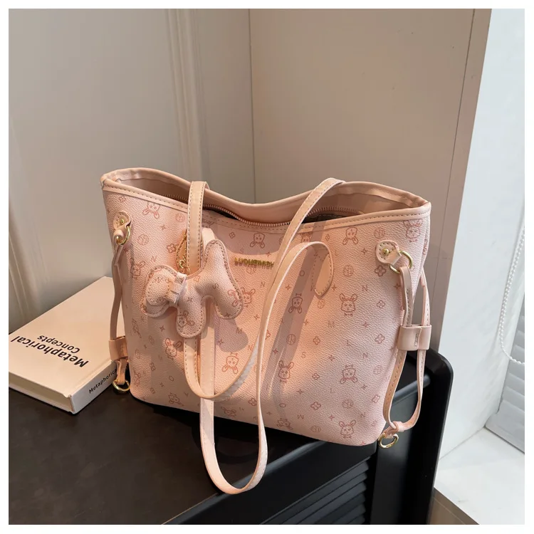 

Большая сумка для женщин, большая вместительная женская сумка 2025 года, новая студенческая сумка для поездок на работу, компьютерная сумка, высококачественная сумка на одно плечо