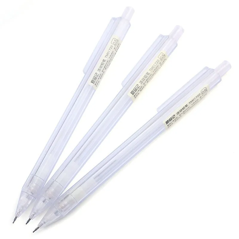 Cute Kawaii Simple Style 0.5mm Point Mechanical Pencil for School Office Supplies Prizes Gifts